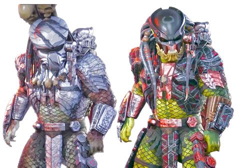 Before and after becoming blooded predators and Celtic killed a super predator for his mask : r ...