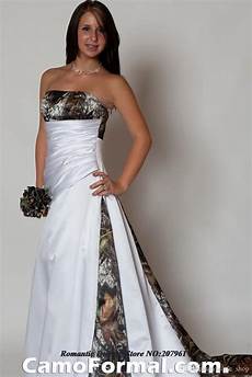 Camo Wedding Gown by 2016 Strapless Pink A Line Camo Wedding Dresses Camo Wedding Gown
