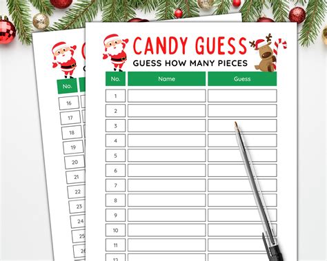 Guess How Many Candies | Guess How Many Christmas | Christmas Candy ...