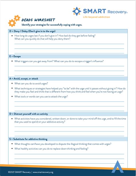 Image result for Smart Recovery Program Printable