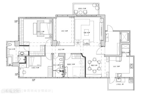 180平米别墅户型图 – 设计本装修效果图