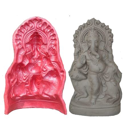 Babul idol workshop b37 Ganesh Mold for Making Idol | 1 feet 7 inch ...
