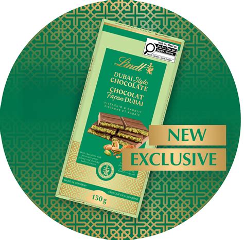 Lindt Dubai Style Chocolate Bar, 150g