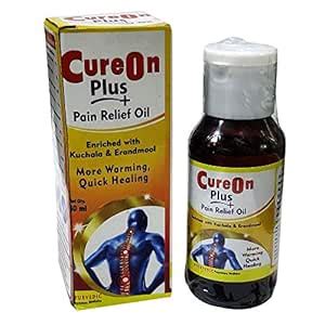 Ayucine Forever Pitambari Cureon Plus Pain Relief Oil -60ML x Pack of ...