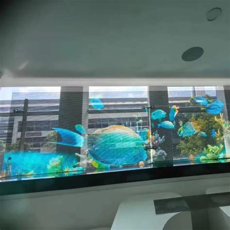 Image result for Transparent LED Screen Technology