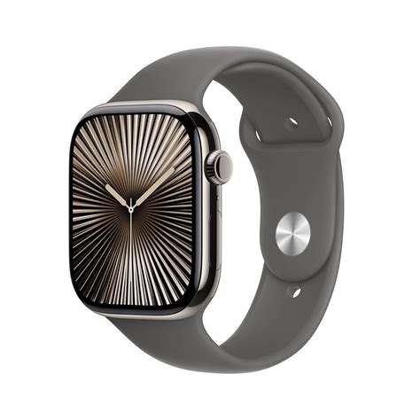Apple Watch Series 10 [GPS + Cellular 46 mm] Smartwatch with Natural ...