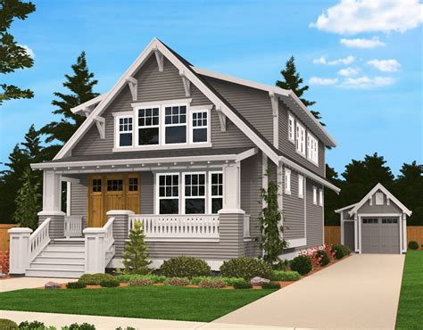 Plan 85058MS: Handsome Bungalow House Plan | Craftsman house plans ...