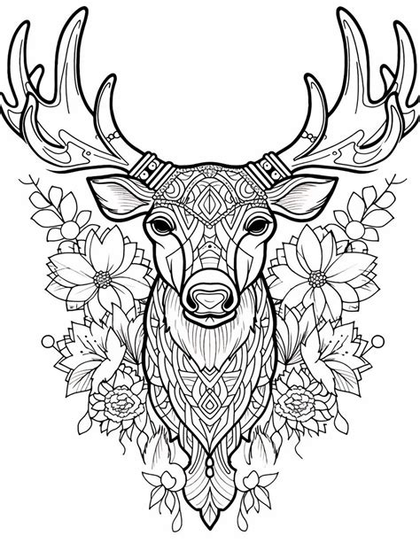 Animals Free Printable Adults Coloring Pages PDF