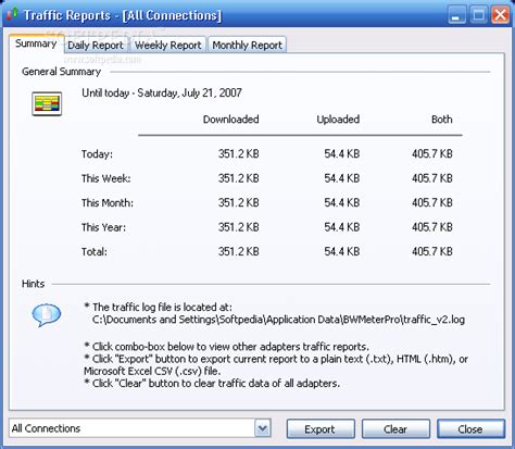 CNET Bandwidth Meter 的图像结果