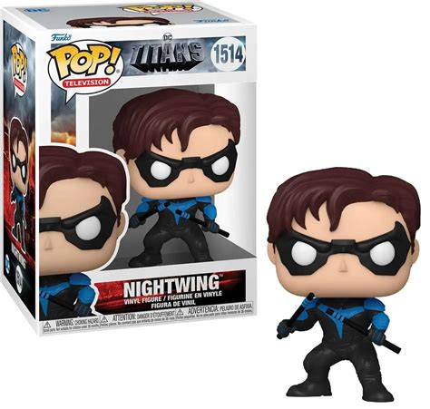Funko DC Titans POP Television Nightwing Vinyl Figure 1514 - ToyWiz