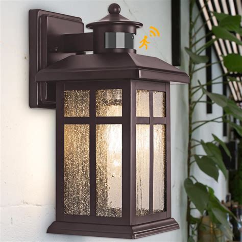 Updated Dusk to Dawn Porch Light, Exterior Light Fixtures Wall Mount ...