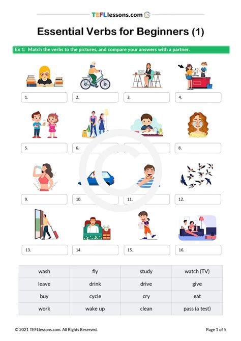 English Verbs for Beginners 的图像结果