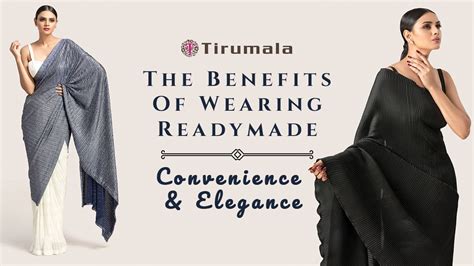 The Benefits Of Wearing Readymade Pleated Sarees: Convenience And Eleg ...