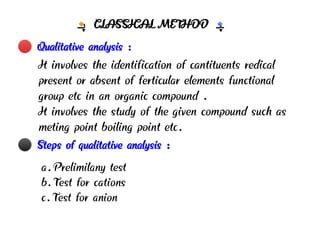 Image result for Classical Method of Analysis