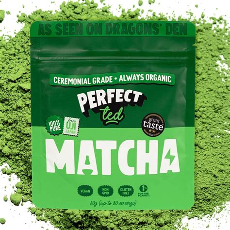 Perfect Ted Organic Matcha Green Tea Powder 30g 1pack • Price