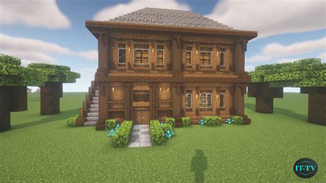 Image result for Minecraft Small Mansion Tutorial