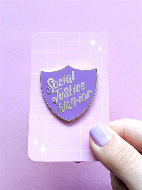 Social Justice Warrior Pin – Rainbow Space Unicorn