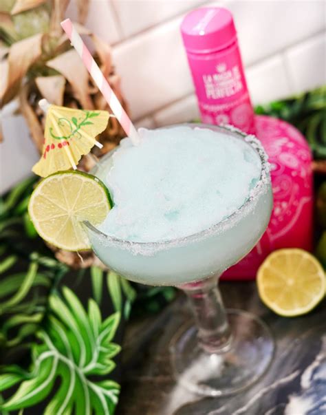 Blue Coconut Margarita - Cocktails and Appetizers