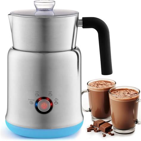 Zulay Hot Chocolate Machine & Hot/Cold Foam Maker - 4-in-1 Detachable ...