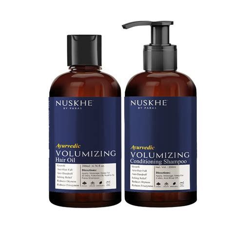 Buy Nuskhe by Paras Anti Hair Fall Combo -Ayurvedic Volumizing ...
