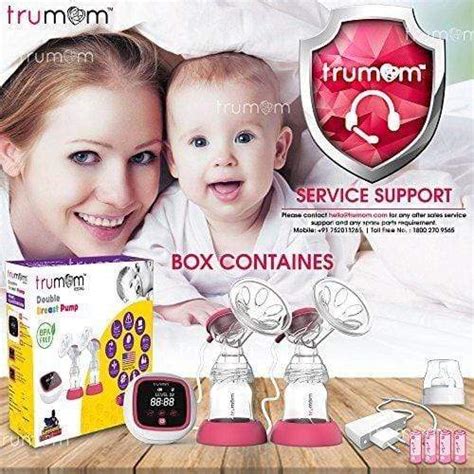 Trumom USA Elite Double Electric Breast Pump for Baby Feeding Milk