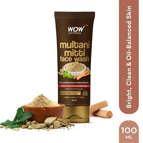Buy Multani Mitti Face Wash & Face Pack at Best Price