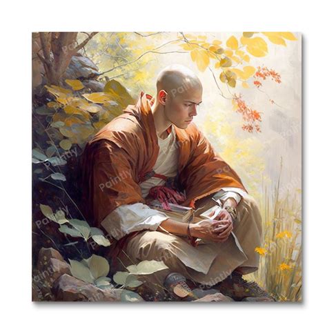 Unwavering Focus Monk I (Diamond Painting) – Diamond Art Kits Australia