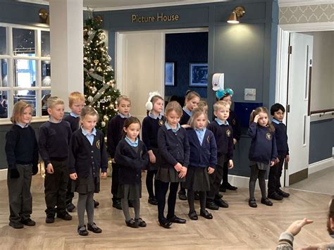 Denton Primary schoolchildren perform Nativity for parents and Royal Windsor Care Home residents
