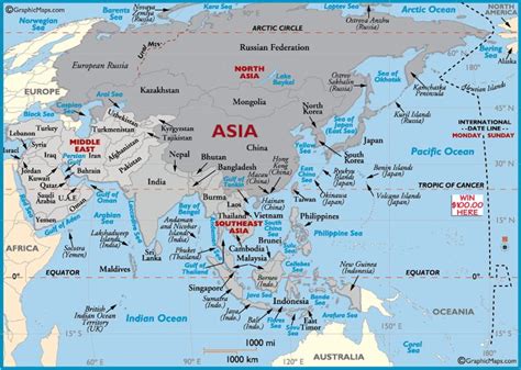 Explore East Asia’s Water Bodies: Rivers, Lakes & Seas