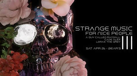Strange Music For Nice People III, Bear's, Shreveport, 26 April 2025 ...