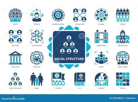 Social Structure Solid Icon Set Stock Illustration - Illustration of pattern, people: 333428032 - institution social