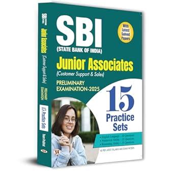 Buy SBI Junior Associates Customer Support and Sales Preliminary Exam ...