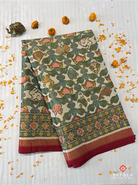 Patola by Prakash Bhai | Original Patola Sarees from Rajkot – PATOLA By ...