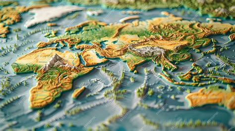 Detailed World Map 3D 的图像结果