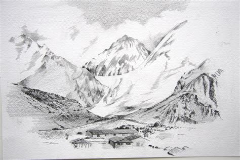 Drawing Mount Everest