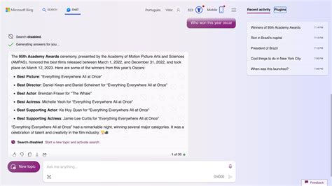 Bing Chat Gbt 的图像结果