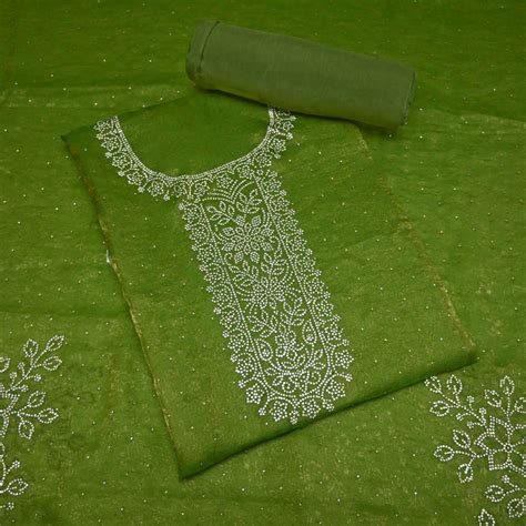 Tissue Self-Design Unstitched Suit Set – Ramji Sons