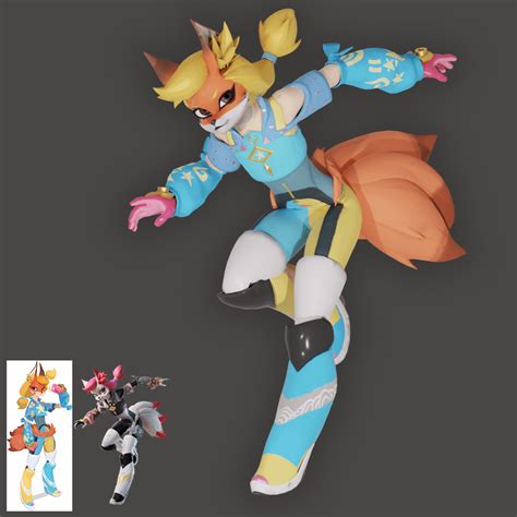 I made an edit style for Kimiko Five-Tails that uses her original ...