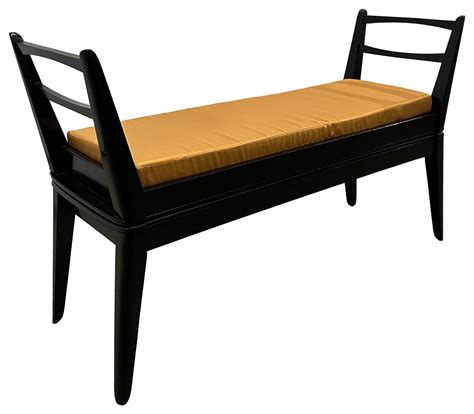 Art Deco Bench with Armrests – Artisera