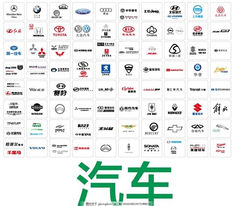 汽车标志创意_素材中国sccnn.com