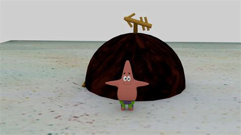 Patrick Star House 3D Model - TurboSquid 1981198