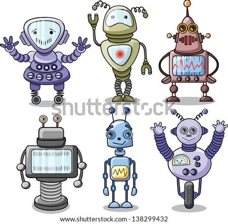 Image result for Cartoon Robots Part 20