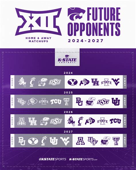Kansas State Football Schedule 2023 Printable