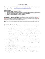 Virtual Lab Genetics 的图像结果