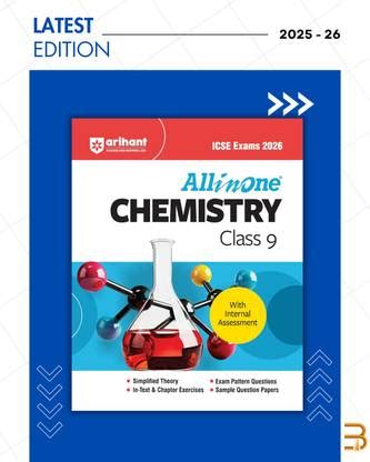 All In One ICSE Chemistry Class 9th 2025-26: Buy All In One ICSE ...