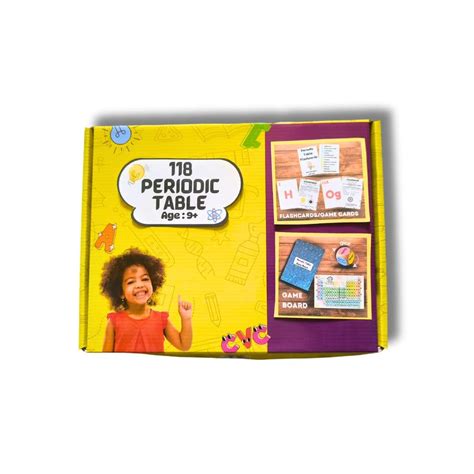 Buy EDUSTAR 118 Periodic Table Learning Kit | Easy Science Learning ...