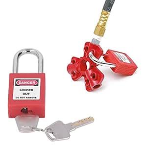 Pneumatic Lockout Lockout Locks Keyed Safety Padlock Quick Disconnect ...