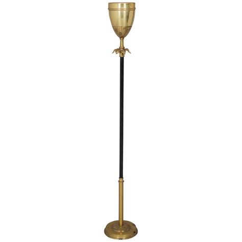 1940s Black and Gold Floor Lamp at 1stDibs | modern black and gold ...