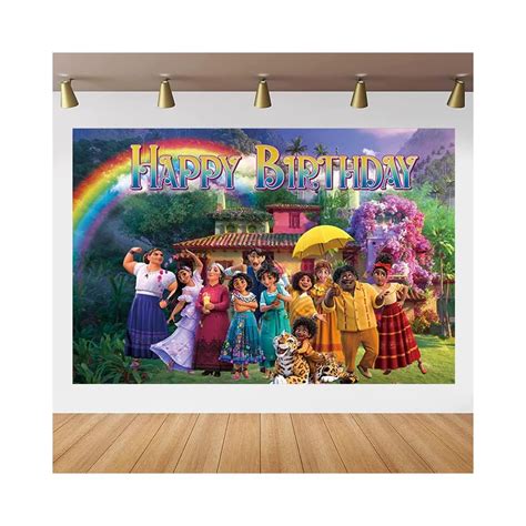 Party Supplies, Encanto Backdrop for 5 x 3 FT | Ubuy India