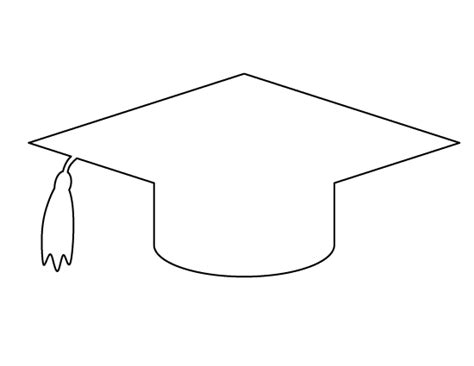 Image result for Pattern for Graduation Cap